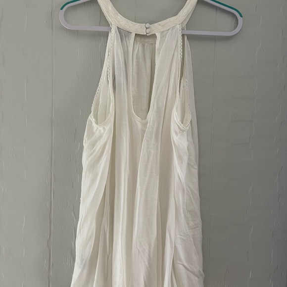 TORRID Mixed Lace Halter - Cloud Dancer - Size 2 - NWT - Picture 4 of 7